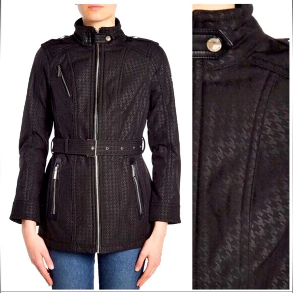 Michael Kors Missy Belted Jacket Size XS Great Used Condition - Picture 3 of 10